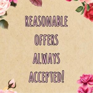 💗 I LOVE REASONABLE OFFERS 💗